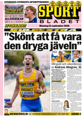 Cover of Sportbladet