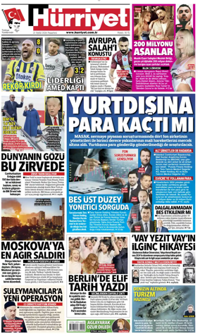Cover of Hurriyet