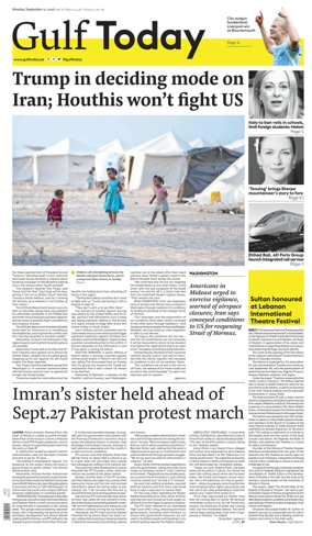 Cover of Gulf Today