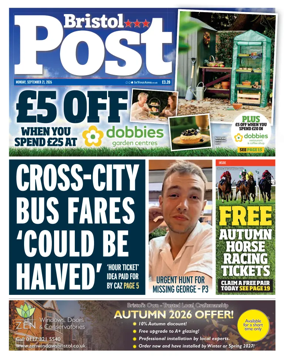 Cover of Bristol Post