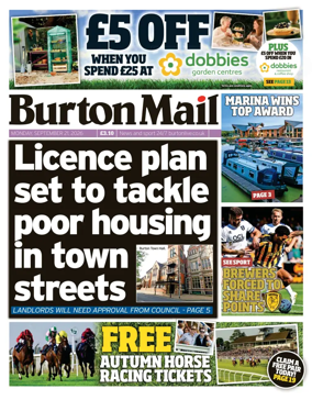 Cover of Burton Mail
