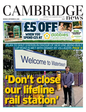 Cover of Cambridge News
