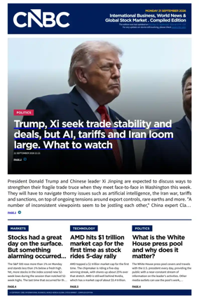 Cover of CNBC