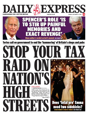 Cover of Daily Express
