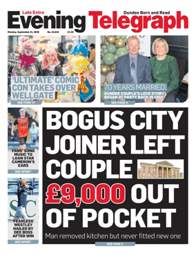 Cover of Evening Telegraph (First Edition)