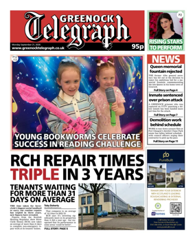 Cover of Greenock Telegraph