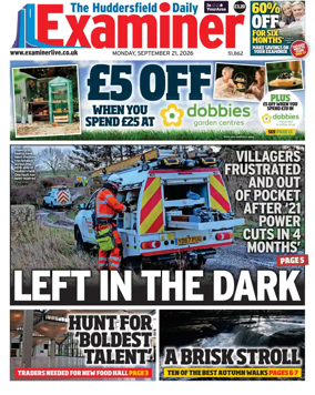 Cover of Huddersfield Daily Examiner
