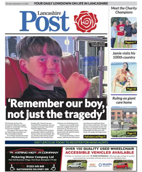 Cover of Lancashire Evening Post