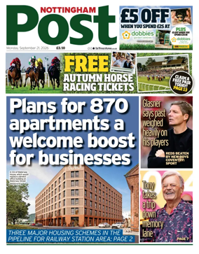 Cover of Nottingham Post