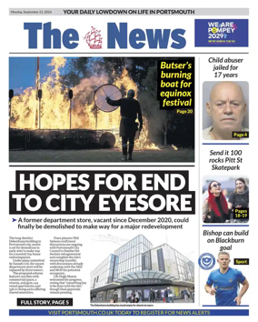 Cover of Portsmouth News