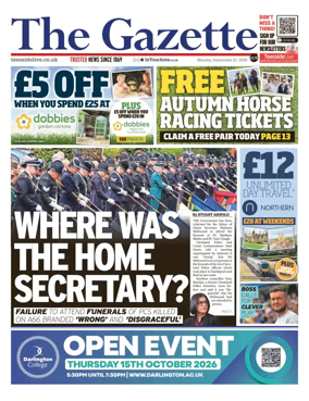 Cover of Teesside Evening Gazette