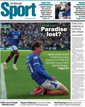 Cover of Herald Sport