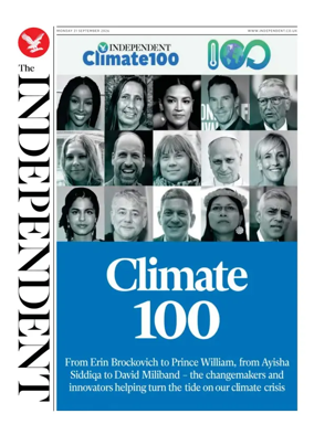 Cover of The Independent