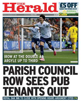 Cover of The Plymouth Herald