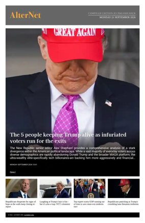 Cover of AlterNet