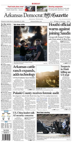 Cover of Arkansas Democrat-Gazette