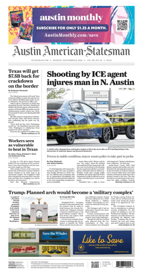 Cover of Austin American-Statesman