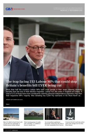 Cover of GB News UK
