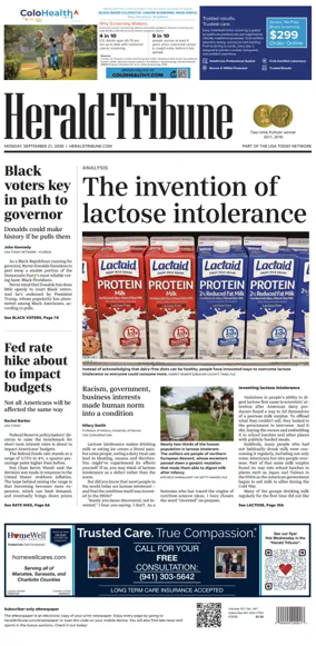 Cover of Herald-Tribune