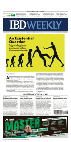 Cover of Investor's Business Daily