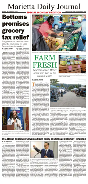 Cover of Marietta Daily Journal