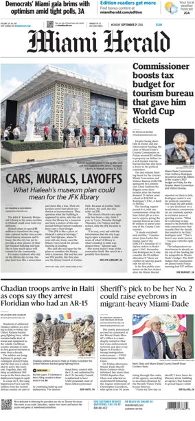 Cover of Miami Herald