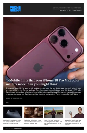 Cover of Phone Arena - Compiled Edition