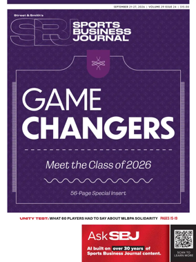 Cover of Sports Business Journal