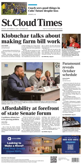 Cover of St. Cloud Times