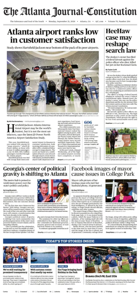 Cover of The Atlanta Journal-Constitution