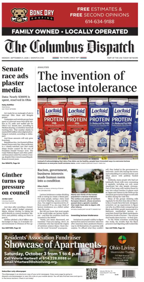 Cover of The Columbus Dispatch