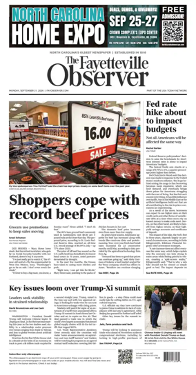 Cover of The Fayetteville Observer