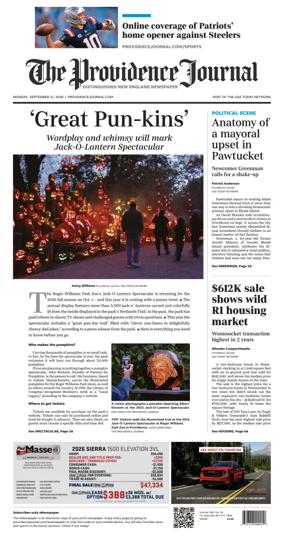 Cover of The Providence Journal