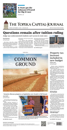 Cover of The Topeka Capital-Journal