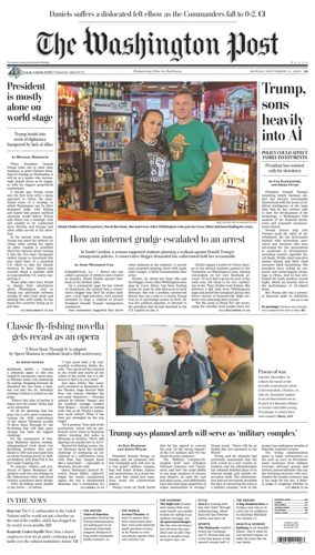 Cover of The Washington Post