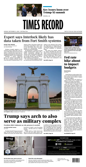 Cover of Times Record (Ft. Smith Southwest)