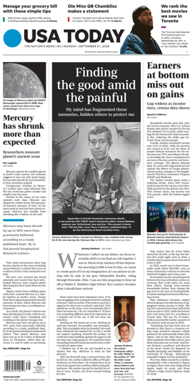 Cover of USA TODAY US Edition