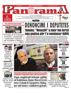 Cover of Panorama (Albania)