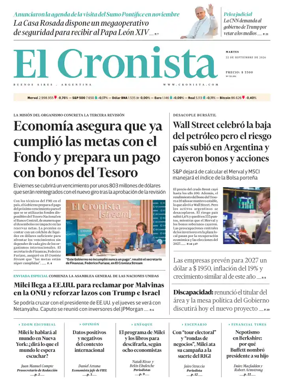 Cover of El Cronista