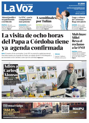 Cover of La Voz del Interior