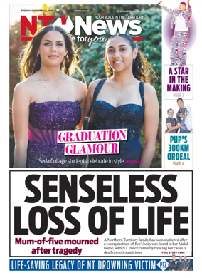 Cover of NT News