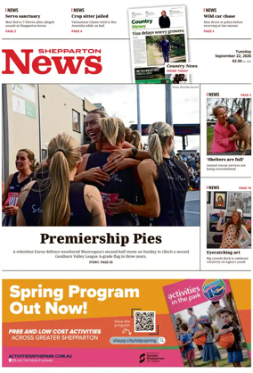 Cover of Shepparton News