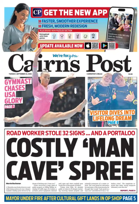 Cover of The Cairns Post