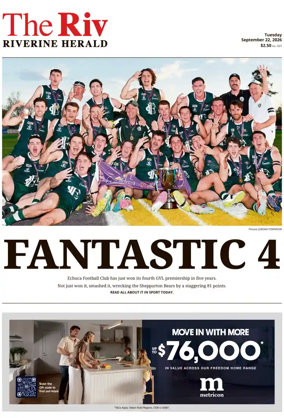 Cover of The Riverine Herald