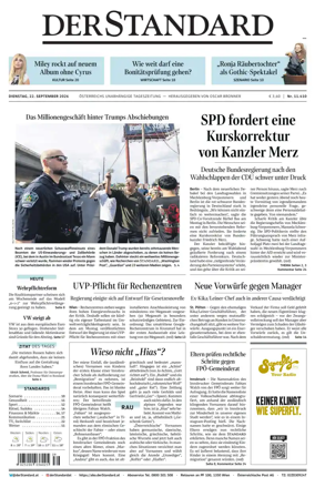 Cover of Der Standard
