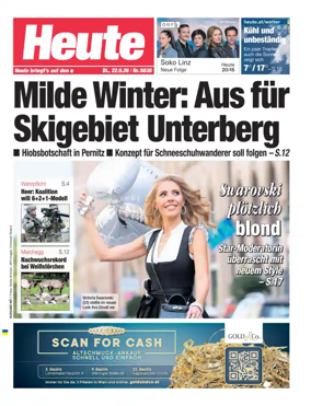 Cover of Heute - Niederosterreich Ausgabe