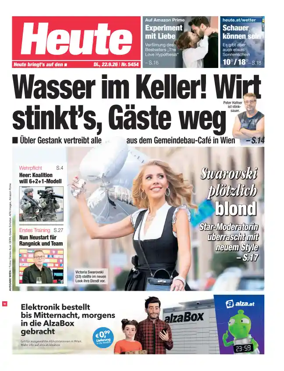 Cover of Heute - Wien Ausgabe