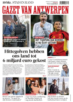 Cover of Gazet van Antwerpen Stad en Rand