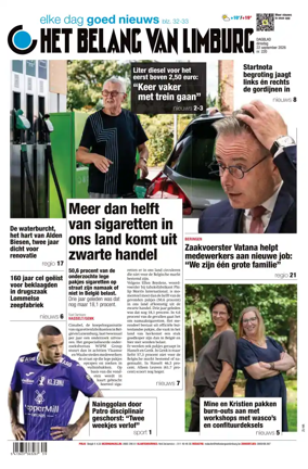 Cover of Het Belang van Limburg