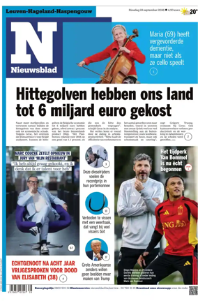 Cover of Het Nieuwsblad
